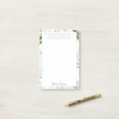 Eucalyptus - Speciaal scriptpapier Post-it® Notes (Op bureau)