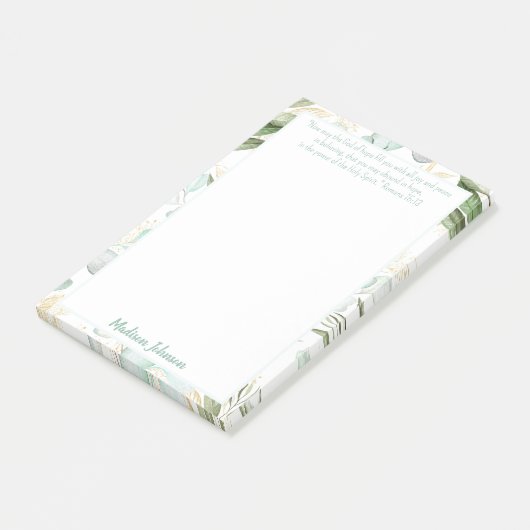 Eucalyptus - Speciaal scriptpapier Post-it® Notes (Schuin)