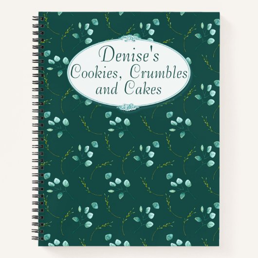 Eucalyptus Stems Recept Notitieboek (Voorkant)