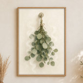 Eucalyptus Stoom Waterverf Cottagecore Poster