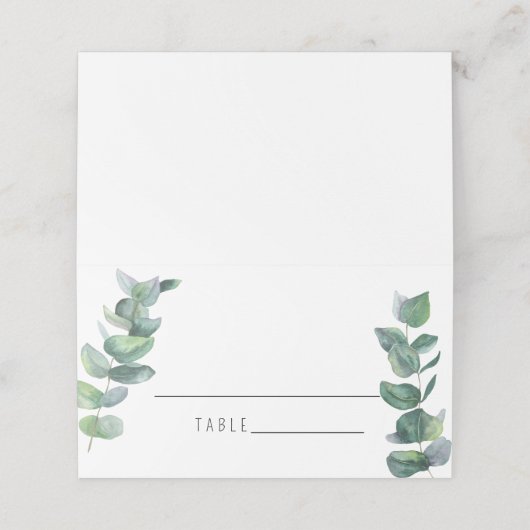 Eucalyptus - Stortplaatskaarten Plaatskaartje (Buitenkant ongevouwen)