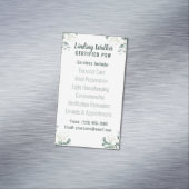 Eucalyptus Style Magnet Magnetisch Visitekaartje (Voorbeeld)