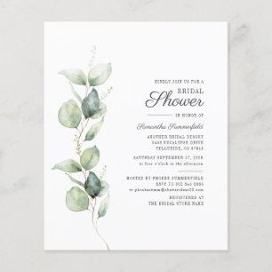 Eucalyptus Succulent Bridal Shower