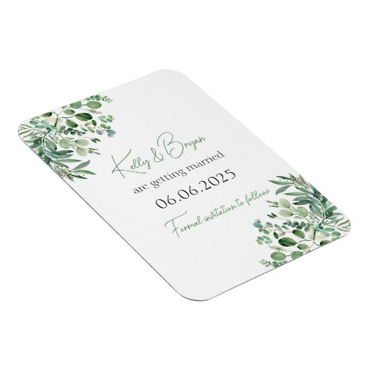 Eucalyptus Suite - Bewaar de datummagneet Magneet (Rechterzijde)