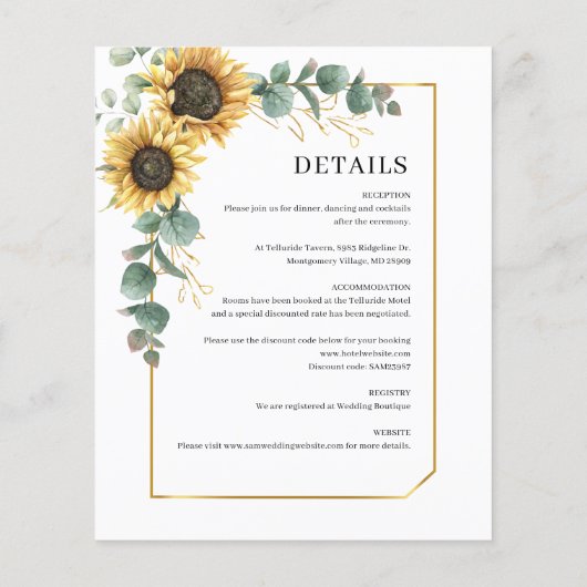 Eucalyptus Sunflower All in One Weditation (Achterkant)