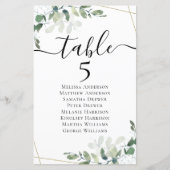 Eucalyptus Tabel Grafiek 5 (Voorkant)