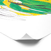 Eucalyptus tak afdruk (Hoek)