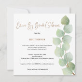 Eucalyptus tak script drive door Vrijgezellenfeest Kaart (Voorkant)