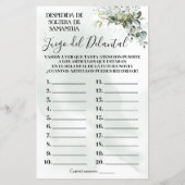 Eucalyptus The Apron vrijgezellenfeest tweetalige  (Achterkant)