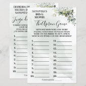 Eucalyptus The Apron vrijgezellenfeest tweetalige  (Voorkant / Achterkant)