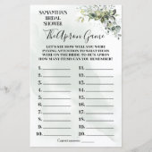 Eucalyptus The Apron vrijgezellenfeest tweetalige (Voorkant)