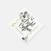 Eucalyptus The Night Before Napkins Servet (Hoek)