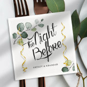 Eucalyptus The Night Before Napkins Servet