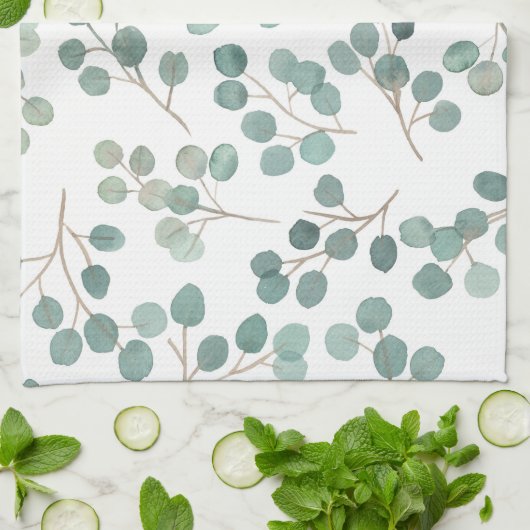 Eucalyptus Theedoek (Gevouwen)