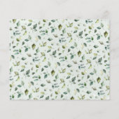 Eucalyptus Time Capsule Advice voor paren Kaart (Achterkant)