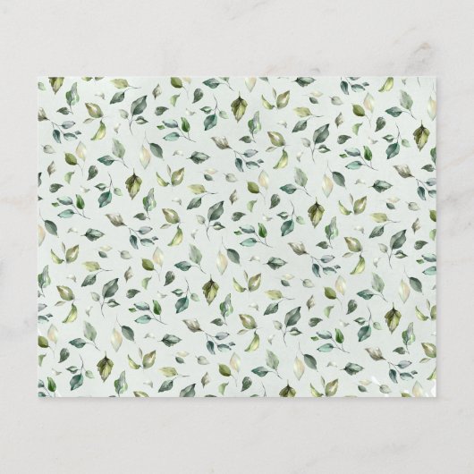 Eucalyptus Time Capsule Advice voor paren Kaart (Achterkant)