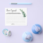 Eucalyptus Time Capsule Advice voor paren Kaart (Enkel)