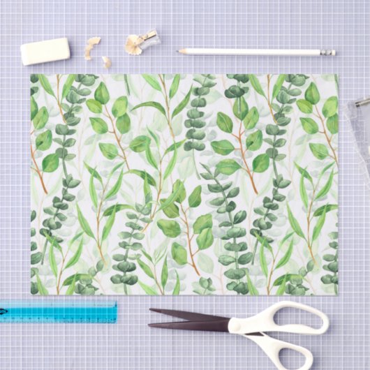 Eucalyptus Tissuepapier (Craft)