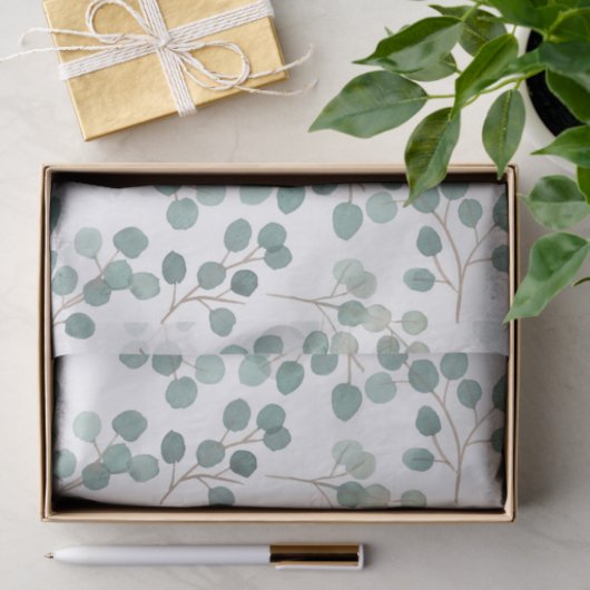 Eucalyptus Tissuepapier (Geschenk)