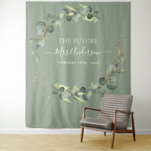 Eucalyptus Toekomstige Mevrouw Photohokje Achtergr Wandkleed