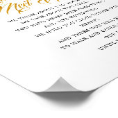 Eucalyptus Tot We Elkaar Weer Ontmoeten Rouwgedich Poster (Hoek)