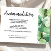 Eucalyptus trouwaccommodatie details kaart