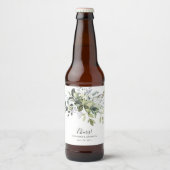 Eucalyptus Trouwfavoriet Bierfleslabels Bier Etiket (Voorkant)