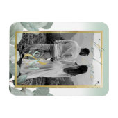 Eucalyptus trouwfoto Dank je wel Magneet (Horizontaal)