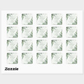 Eucalyptus Trouwgunst Label Sticker 1001A (Vel)