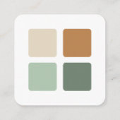 Eucalyptus trouwjurk code informatiekaartje (Achterkant)