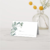 Eucalyptus Trouwplaatskaarten Plaatskaartje (Voorkant)