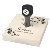 Eucalyptus trouwstempel rubberstempel (Stempel)