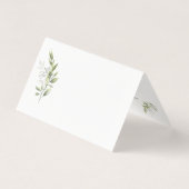 Eucalyptus Trouwtafel Nummers Kaart (Achterkant)
