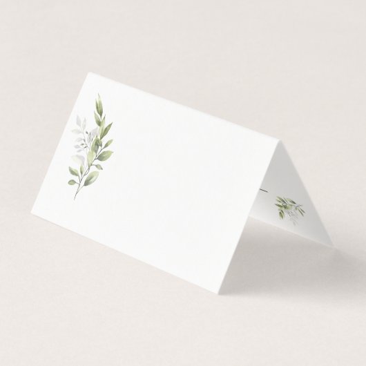 Eucalyptus Trouwtafel Nummers Kaart (Achterkant)