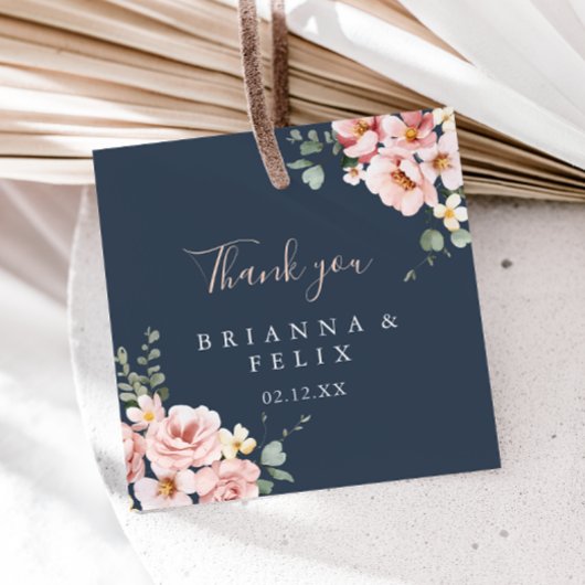 Eucalyptus Tuin Roos Bloemen Huwelijk Bedankjes Labels