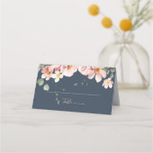 Eucalyptus Tuin Roos Bloemen Huwelijk Plaatskaartje (Voorkant)