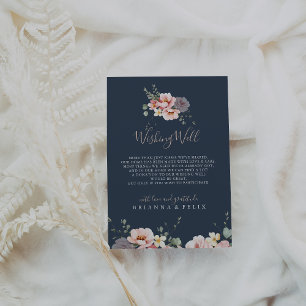 Eucalyptus Tuin Roos Bloemen Trouwen Wishing Well Informatiekaartje