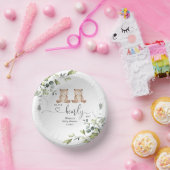 Eucalyptus twin beren baby shower papieren kommen (Feest)
