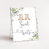 Eucalyptus twin beren snoepjes en behandelingen poster