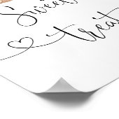 Eucalyptus twin beren snoepjes en behandelingen poster (Hoek)