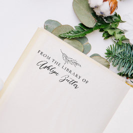 Eucalyptus Uit de Bibliotheek Van Boek Stempel