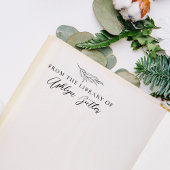 Eucalyptus uit de bibliotheek van boekstempel rubberstempel