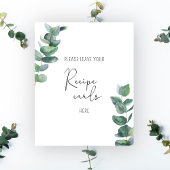 Eucalyptus - Uw recept-kaart hier poster