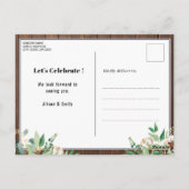 Eucalyptus Vaderdag Foto BBQ Briefkaart (Achterkant)