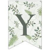 Eucalyptus & Varen Ringen Bruiloft Banner (Eerste vlag)