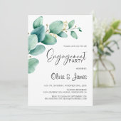 Eucalyptus verlaat de partij voor aangepaste fotos kaart (Staand voorkant)