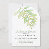 Eucalyptus verlaat groenwaterrepetitie kaart (Voorkant)