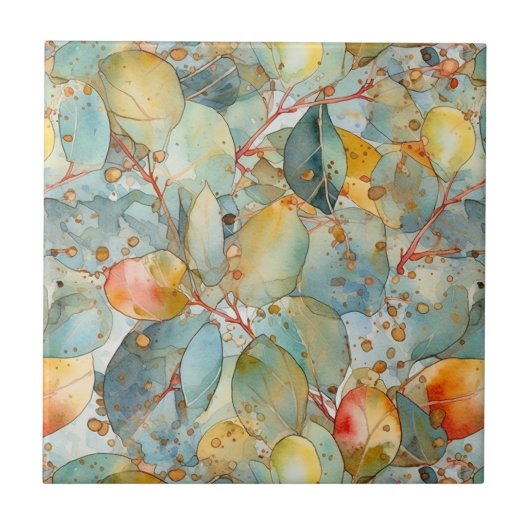 Eucalyptus verlaat Tegel Tegeltje (Voorkant)