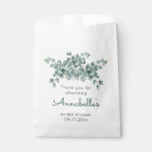 Eucalyptus verlaat Vrijgezellenfeest dank u Bedankzakje (Voorkant)