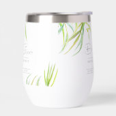 Eucalyptus verlaat waterverf groen vrijgezellenfee (Links)